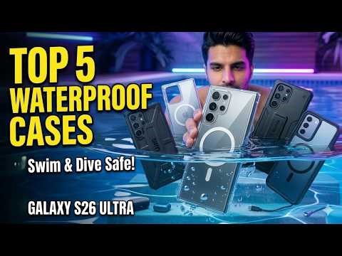Top 5 Samsung Galaxy S26 Ultra Waterproof Cases – Swim & Dive Safe! ✅