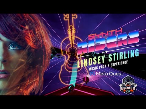 Synth Riders VR | Lindsey Stirling Experience DLC | Gameplay | Meta Quest 2