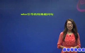 英语语法入门：who引导的特殊疑问句，英语语法别小看哦