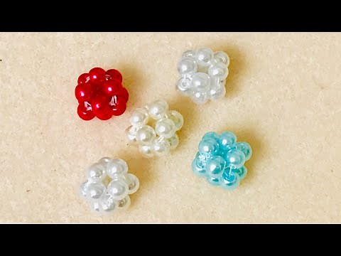 12 Beaded Ball || Beaded Ball || How to make beaded Ball Quick and Easy Method