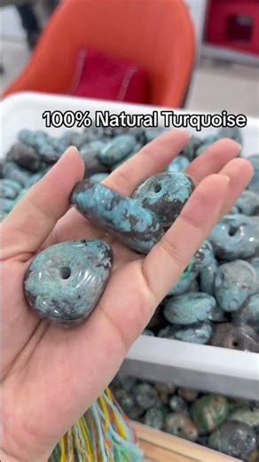100% Natural, Handcrafted, Direct from Mine #chineseturquoise #turquoise #HubeiTurquoise