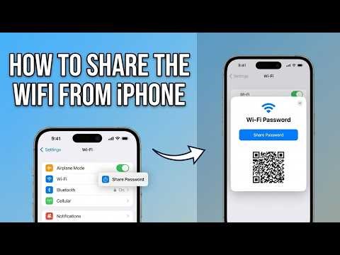 How to Share WiFi Password from iPhone (Easy Method)