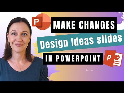 HOW TO: Make Changes to Design Ideas in PowerPoint