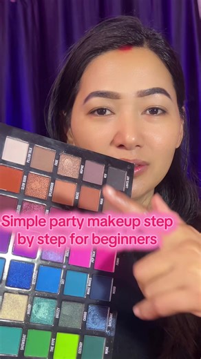 Simple Party Makeup Tutorial for Beginners