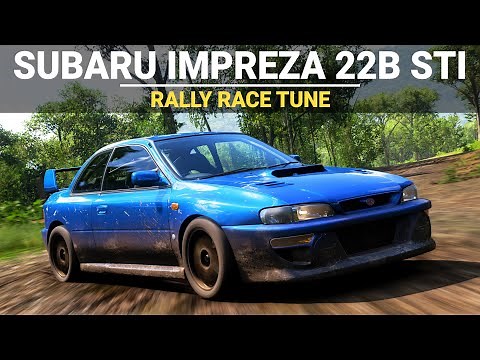 Forza Horizon 5 Tuning - 1998 Subaru Impreza 22B STI - FH5 Rally Race Build, Tune & Gameplay