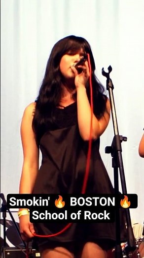 Smokin' 🔥 BOSTON 🔥 School of Rock #schoolofrock