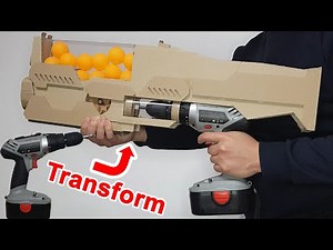 Impact Driver | Cardboard NERF GUN