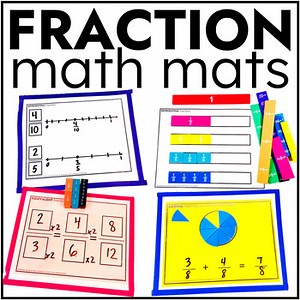 Fraction Math Mats