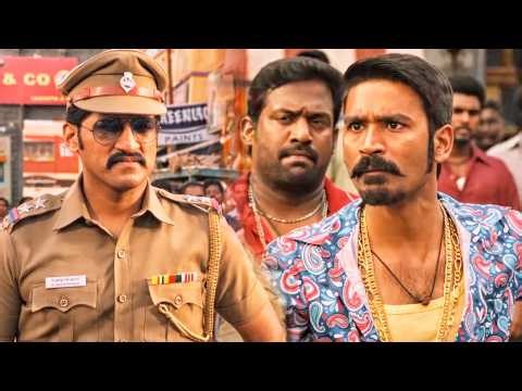 Dhanush के चिल्लाने पर पूरी बस्ती में सन्नाटा हो गया | Rowdy Hero फिल्म का बेहतरीन सीन