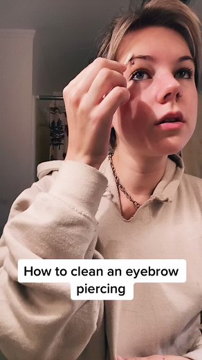 How to Clean an Eyebrow Piercing: Step-by-Step Guide