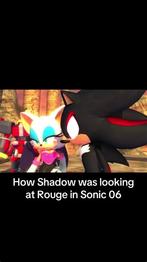 how did we not notice he was down bad like this 😭 #sonic #shadowthehedgehog #sega #sonicedit #sonic4
