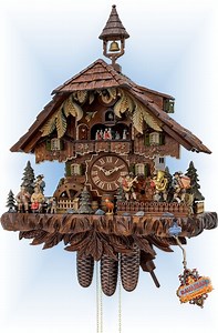 Bavarian Band 25" Cuckoo Clock