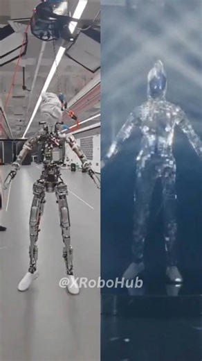 RoboHub on Instagram: "💃🤖 #XPengIRON Learns Dance in 2 Hours — 82 DOF Perfect Human Moves & Full Internal Reveal! #robotics #humanoidrobot #robotdance#AI"