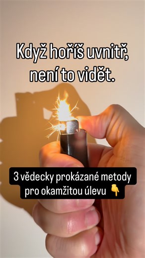 KDYŽ HOŘÍŠ UVNITŘ, NENÍ TO VIDĚT. 🔥