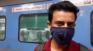2.9K views · 200 reactions | The train is very clean & it has been sanitised properly, observes a passenger, travelling in the first trip of Ahmedabad - Mumbai Central Special train. He said that starting of the train facilitated him much awaited return. | Western Railway | Facebook