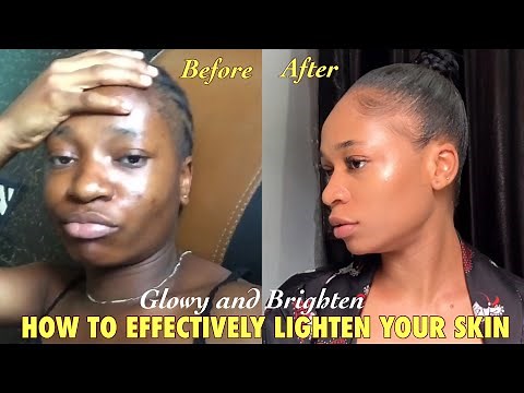 How to effectively lighten your skin and maintain your light skin tone✨