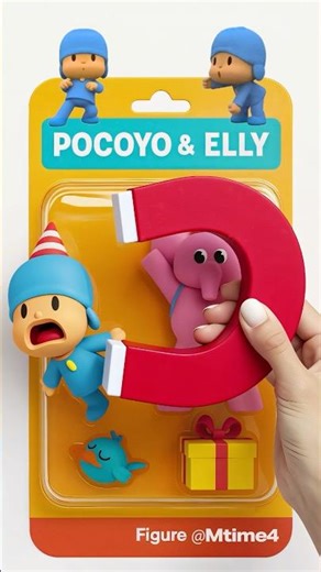 Pocoyo & Elly vs the Giant Magnet! 🧲😨😂