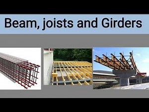 Joists vs Beams vs Girders: Differences Explained#beam #joists #girders #education #column #beam