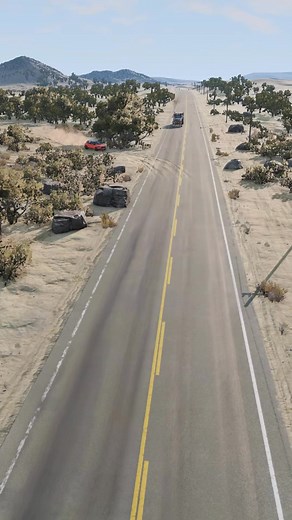 176K views · 691 reactions | Realistic Highway Car Crashes  #beamngdrive #simulator | Smokey tire | Facebook