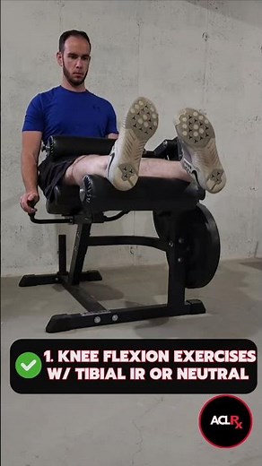 Hamstring ACL Graft Exercises