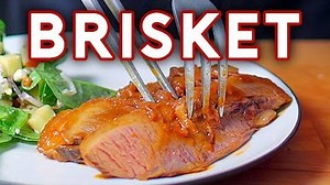 Passover approaches, and thanks to the magnificent meal made by Midge Maisel, we've got a great excuse to whip up some Jewish BBQ on the show. Slowly braised to tender perfection in a delicate balance of sweet, sour, and savory flavors, this brisket outshines even charoset at the Seder table. And that shit is delicious. Music: "Summer Spliffs" by Broke for Free https://soundcloud.com/broke-for-free My playlist of preferred cooking tunes, Bangers with Babish! https://spoti.fi/2TYXmiY Binging With