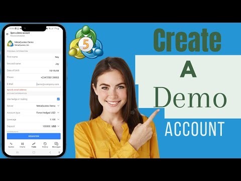 How To Create Demo Account In MetaTrader 5 | Create A Demo Account On MetaTrader 5