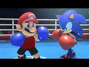 Boxing (Hard) Gameplay Mario & Sonic At The Olympic Games Tokyo 2020 Mario VS Sonic Blaze ++ Tails