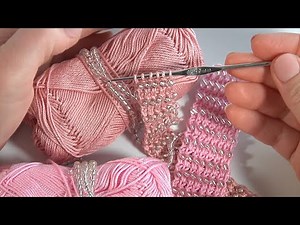 GORGEOUS Crochet/Interesting Technique of Crocheting with BEADS/Author's Design/Free Crochet PATTERN