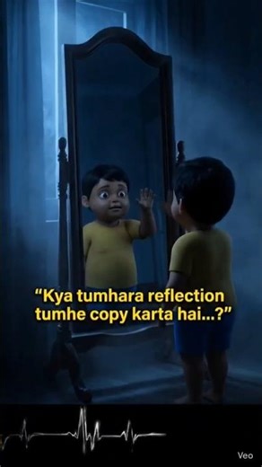 “Mirror Me Kaun Hai? 😨🪞 | Scary Ghost Story | Pihu Debu Ep 3” #pihudebu