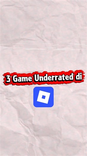 3 Game Roblox Paling Underrated Tapi SUPER SERU | #roblox #robloxindonesia #beritaroblox #gamingindo