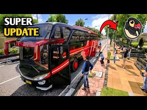 BUSSID UPDATE INFO! - New Bus in Bus Simulator Indonesia - Detail Review BUSSID Update 4.5 Leak?