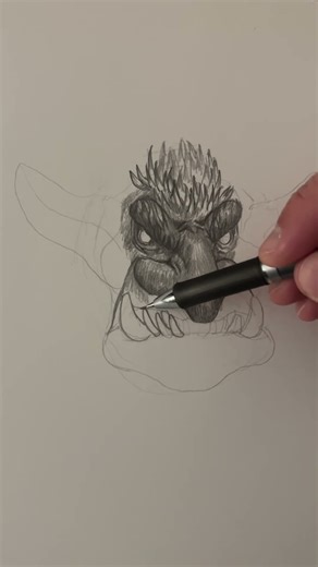 Drawing a troll 🧌 #drawing #art #trollface #fantasyart #sketch