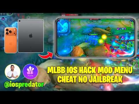 Mobile Legends iOS Hack (No Jailbreak) | MLBB iPhone Ipad Mod Menu Hack Cheat | Aimbot. Drone view