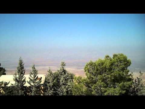 What Moses Saw - The View from Mt. Nebo