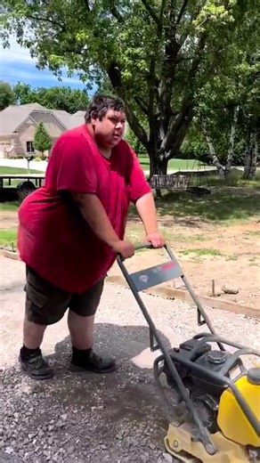 When you’re the best, you’re the best. #reels #worker #job #concrete #patio | Victory Outdoor Services