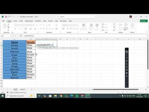 VLookup in two sheets