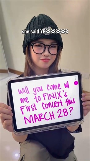 come with me 😉 FINIX Concert on March 28 at Seascape Village, Pasay | Tickets out now!