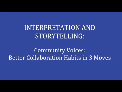 Community Voices: Better Collaboration habits in 3 moves
