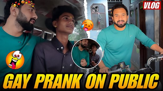 Gay prank on Random person 🤣 || Funny Reaction || jeet thakur pranks . . . . . #publicprank #gayprank #reactionvideo #prankgonewrong #jeetthakurpranks #erikshaw #ComedyScene #publicreaction | Jeet Thakur Pranks