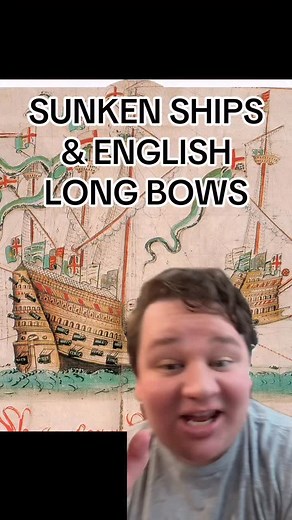 5.1K views · 2.2K reactions | MEDIEVAL SUNKEN SHIPS AND ENGLISH LONG BOWS #history #medieval #sunkenship #bow #archery #historymemes #historylovers #historybuff #historyfacts #historychannel #historynerd #medievalhistory #ship #english #england #archer #shipwrecks #shipwreck | What History | Facebook
