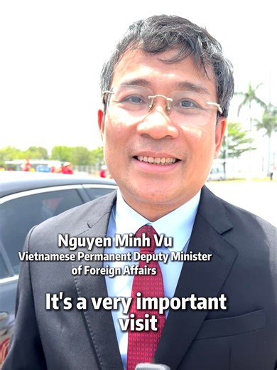 15K views · 270 reactions | "We hope that he (Chinese President Xi Jinping) is going to have a very successful visit to Vietnam," said Nguyen Minh Vu, Vietnamese permanent deputy minister of foreign affairs, upon Xi's arrival in Hanoi on Monday. | China Xinhua News | Facebook