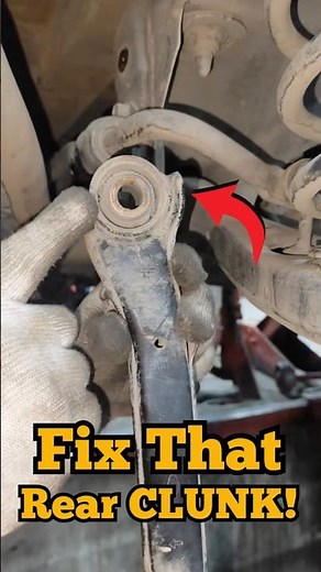 Rear Suspension Arm REPLACED in Minutes! #mechanic #carrepair #diy