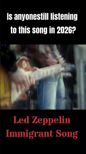 Led Zeppelin - Immigrant Song (Live 1972) (Official Video)