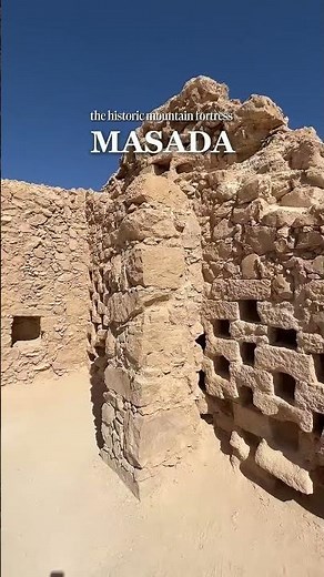 Have you visited this iconic site of Masada?