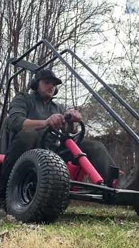 Simple yerf dog trail kart resto mod, very fun go kart 224cc max performance Predator engine!#gokart