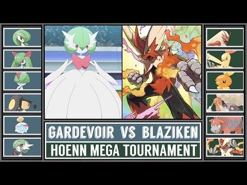 MEGA GARDEVOIR vs MEGA BLAZIKEN | Hoenn Mega Pokémon Tournament [Battle #1]