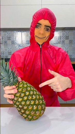 Draw a pineapple with bubble wrap! (Fast & fun art hack)