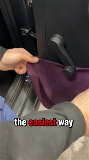 The 3-Second Trick to Remove a Window Crank! 🚗💡