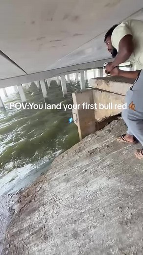 First Bull Redfish Caught!