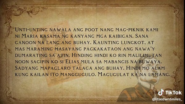 Crisostomo Ibarra Monologue from Noli Me Tangere